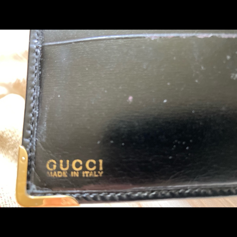 GUCCI mens wallet black
